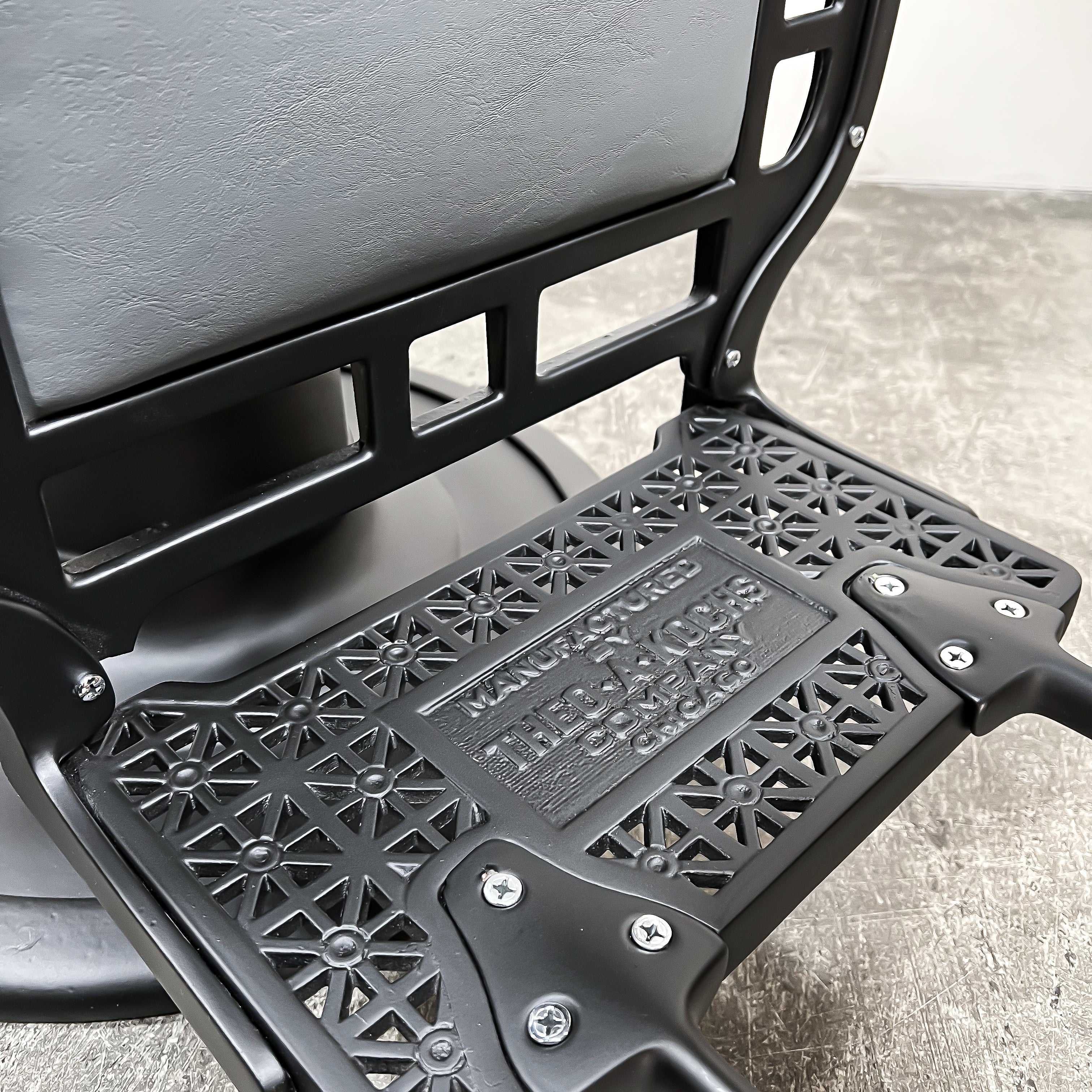 Gray Theo A Kochs Barber Chair 