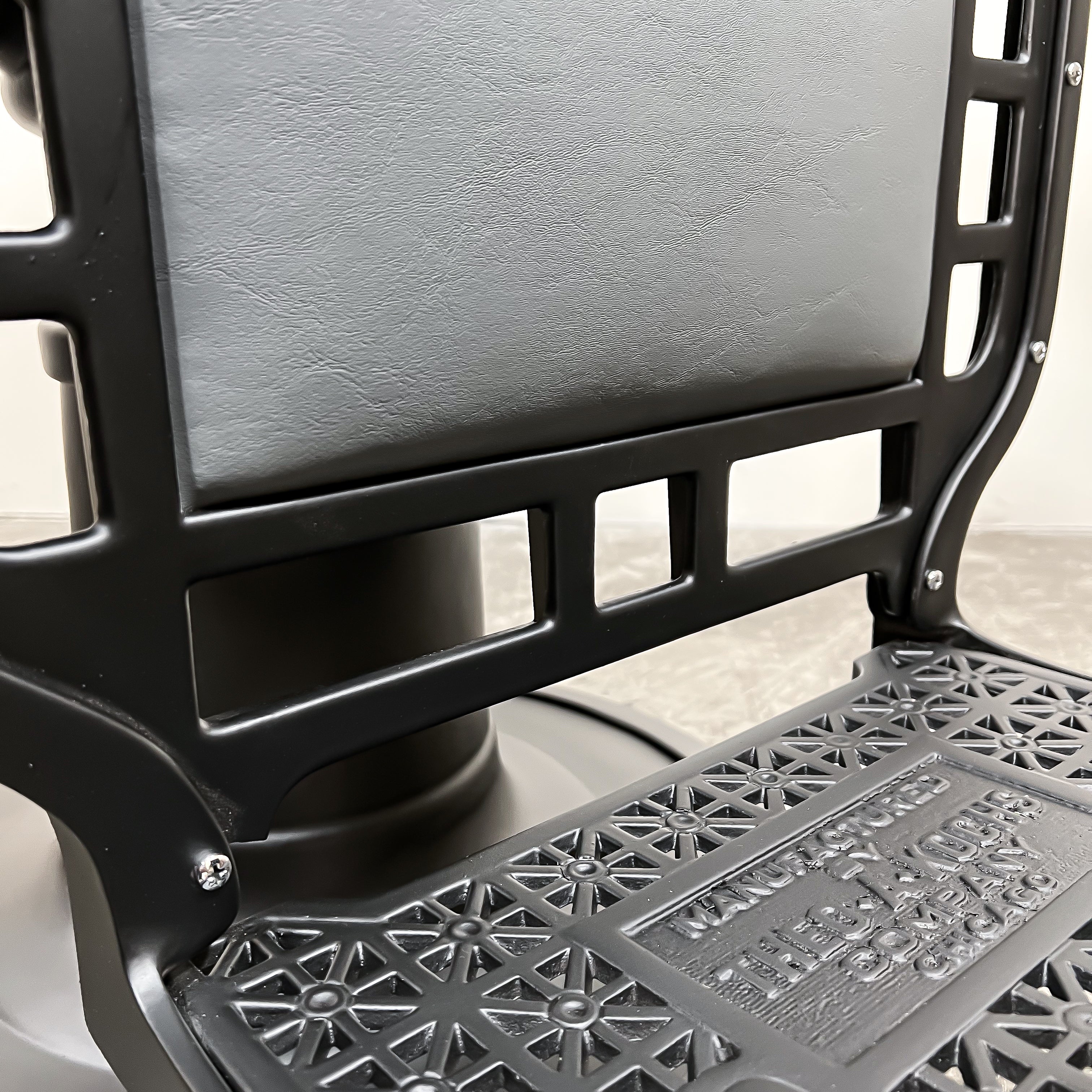 Gray Theo A Kochs Barber Chair 