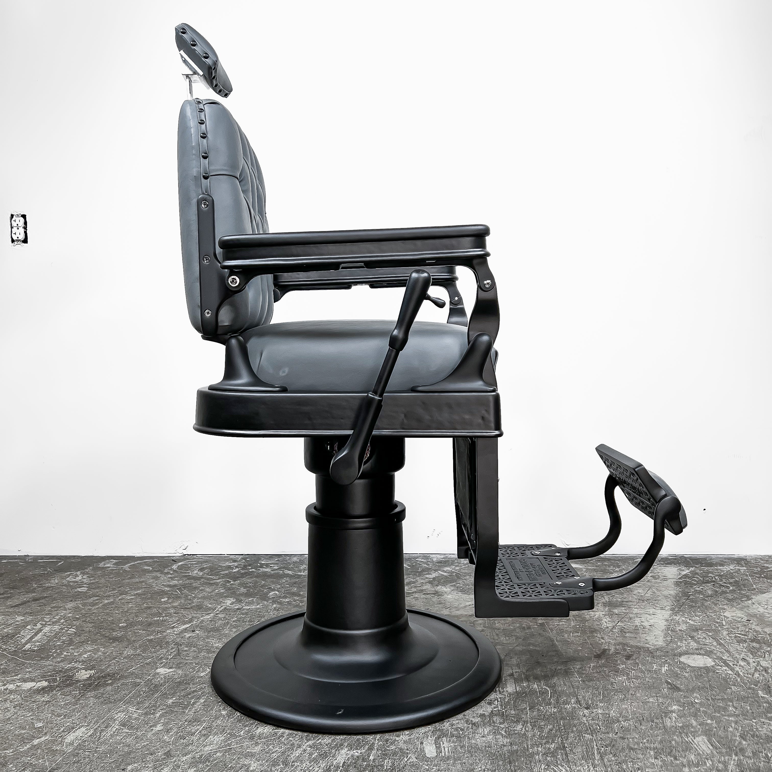 Gray Theo A Kochs Barber Chair 