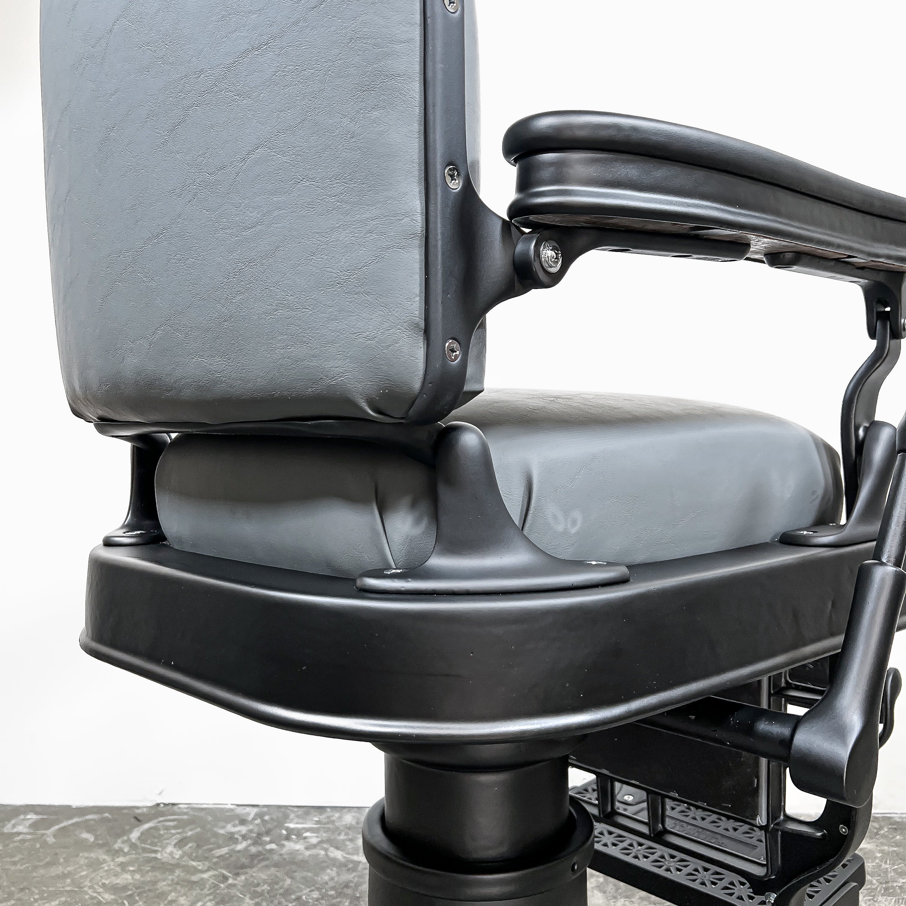 Gray Theo A Kochs Barber Chair 