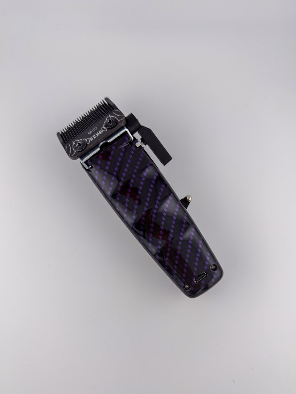 Custom StyleCraft Saber 2.0 Clipper - Purple Carbon Fiber