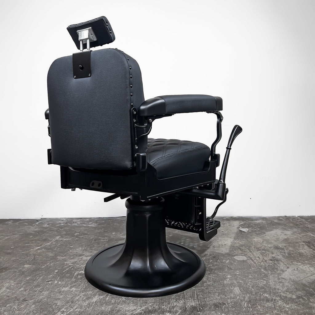 Diamond Black Koken Barber Chair