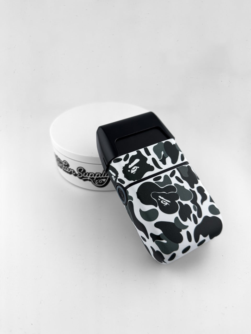 Custom StyleCraft Instinct Shaver - Black & White Camo