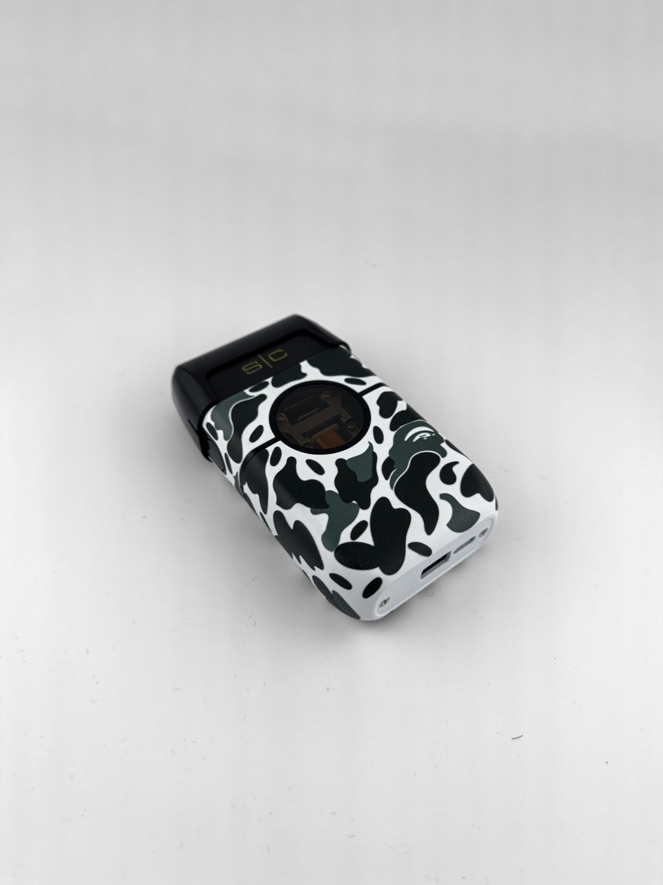 Custom StyleCraft Instinct Shaver - Black & White Camo