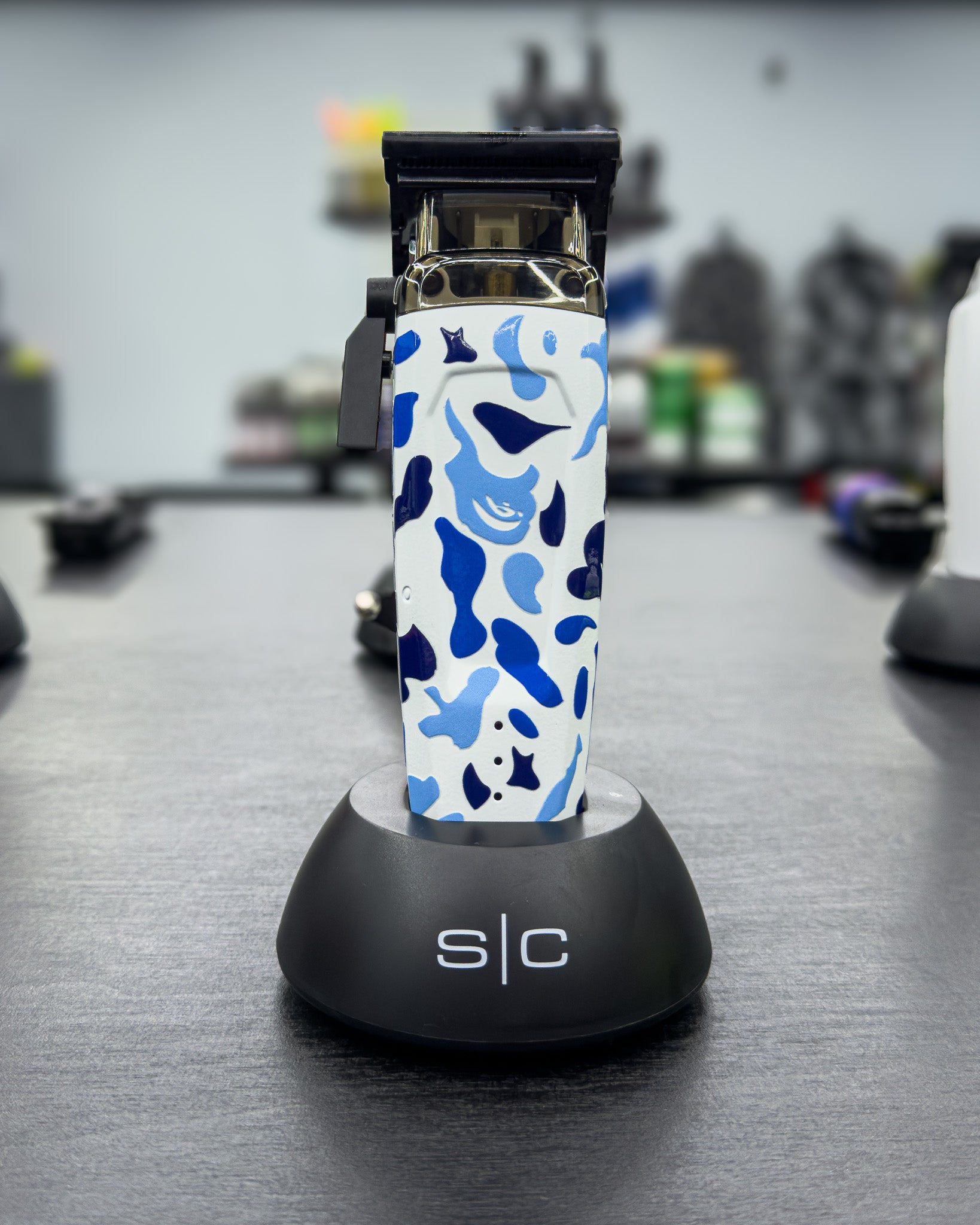 Custom Saber 2.0 Clipper - Blue Bape