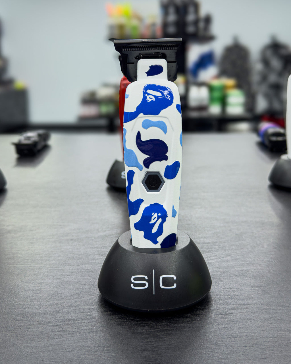 Custom Saber Trimmer - Blue Bape