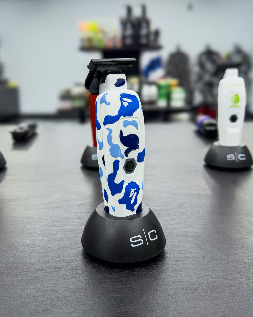 Custom Saber Trimmer - Blue Bape