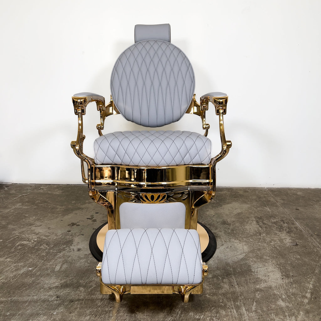 Custom McKinley Gold Barber Chair