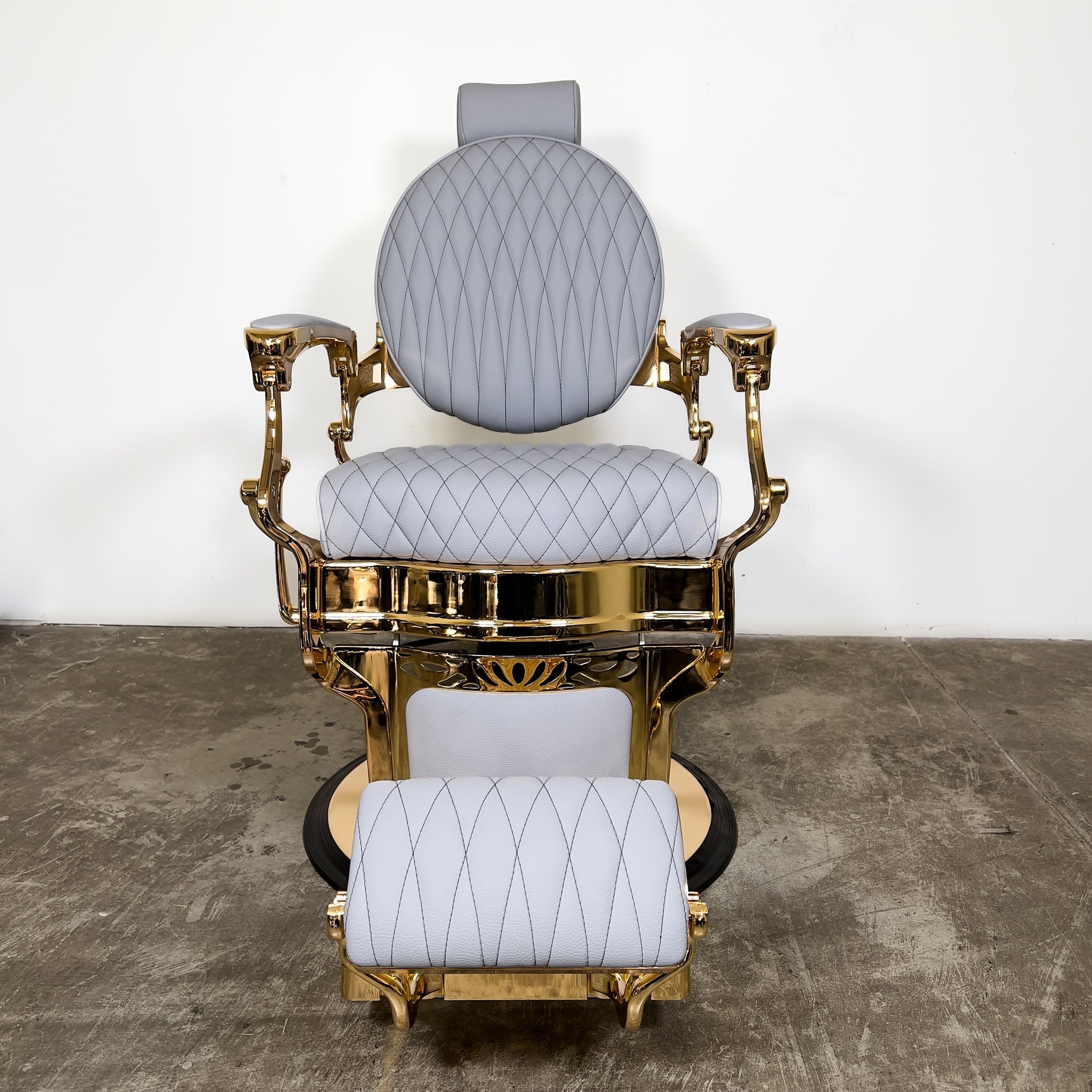 Custom McKinley Gold Barber Chair