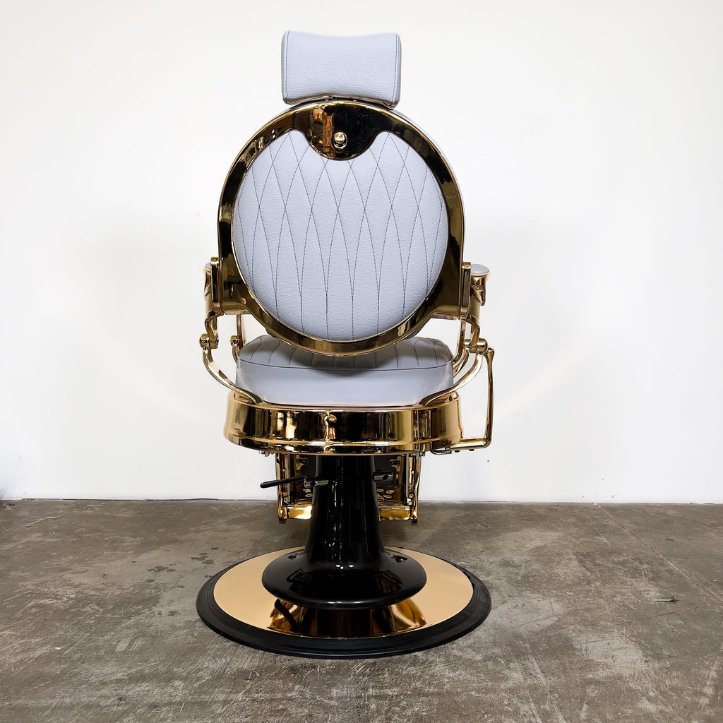 Custom McKinley Gold Barber Chair