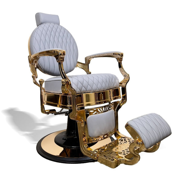 Custom McKinley Gold Barber Chair