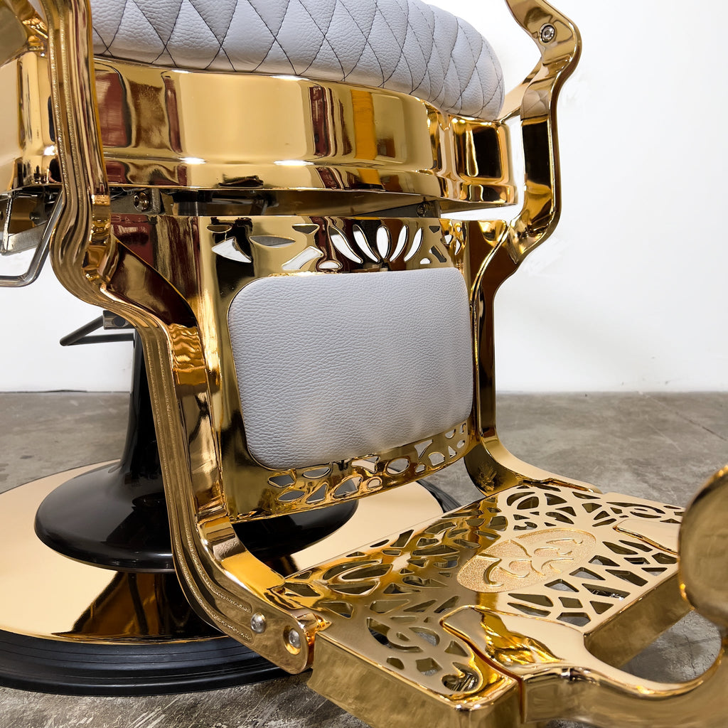 Custom McKinley Gold Barber Chair