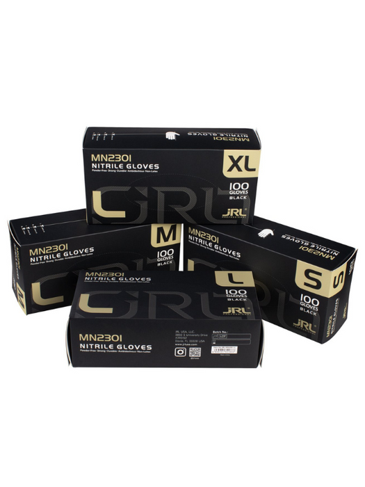 JRL Nitrile Gloves - Powder-Free, Non-Latex, Touchscreen Compatible