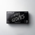 L3VEL3 Professional Nitrile Gloves Liquid Metal - 100 Pack