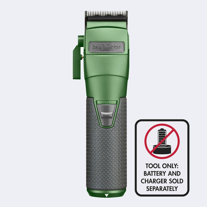 BaBylissPRO FXONE Limited Edition Matte Green Clipper w/ FREE Shaver