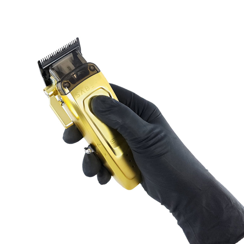 StyleCraft Saber 2.0 Cordless Modular Clipper w/ High-Torque Digital Brushless Motor - Gold