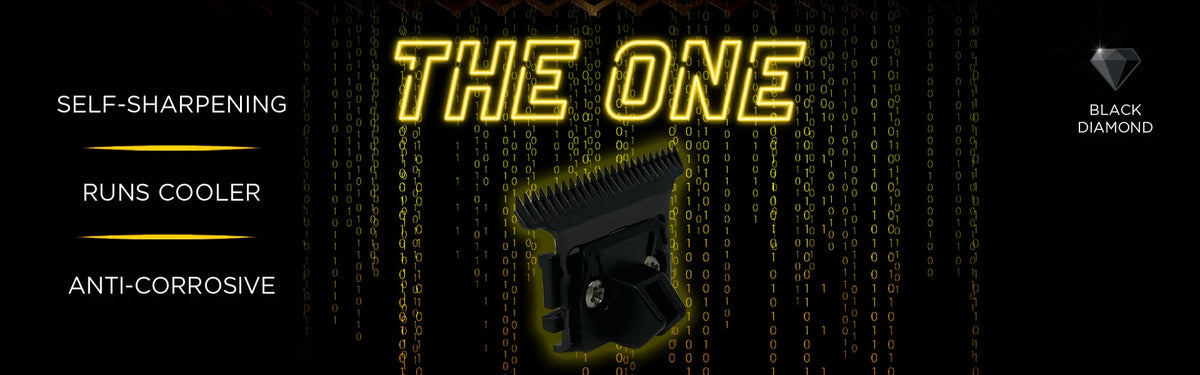 StyleCraft Replacement Moving "THE ONE" Black Diamond Carbon DLC Deep Tooth Trimmer Blade
