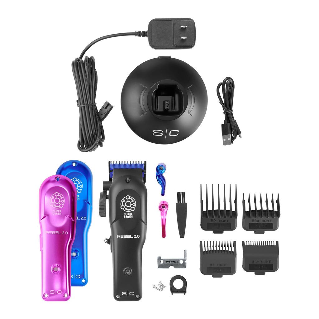 StyleCraft Rebel 2.0 Cordless Hair Clipper w/ Super C4RBN Motor
