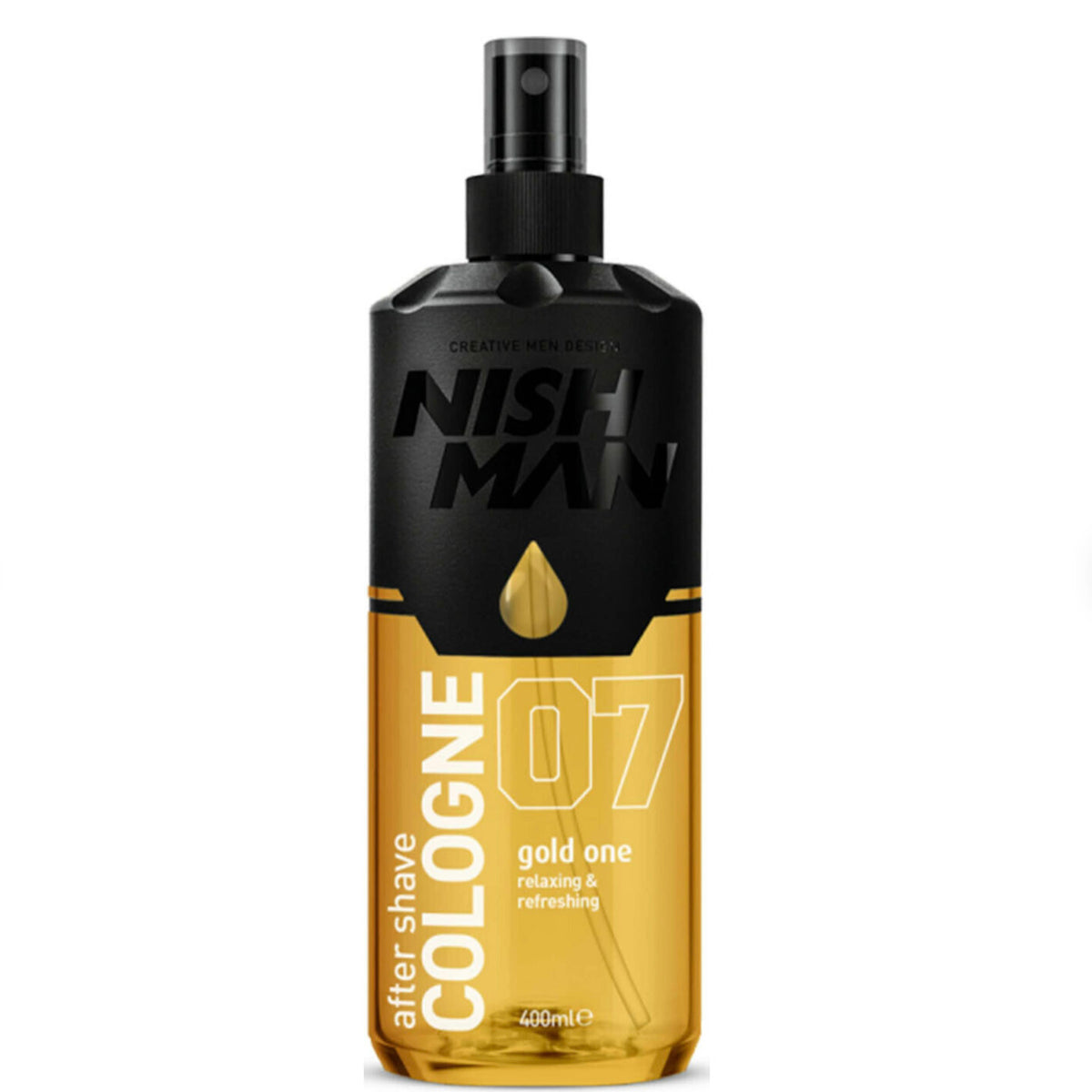 NISHMAN After Shave Cologne 7 gold one 400 ml
