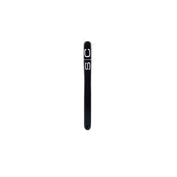 StyleCraft No Knuckles Large Professional Curved Fade Natural Brush (SCFBCLB)