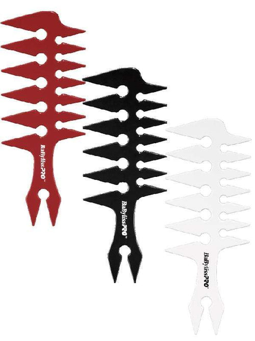BaBylissPRO barberology wide tooth styling comb.
