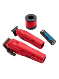 BaBylissPRO FXONE LO-PROFX Clipper & Trimmer Matte Red Prepack