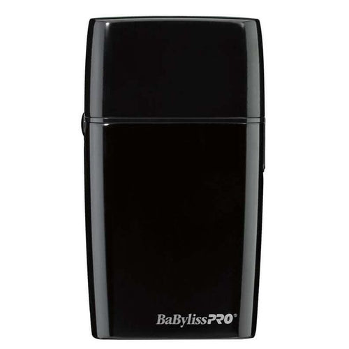 Cordless Black Metal Double Foil Shaver