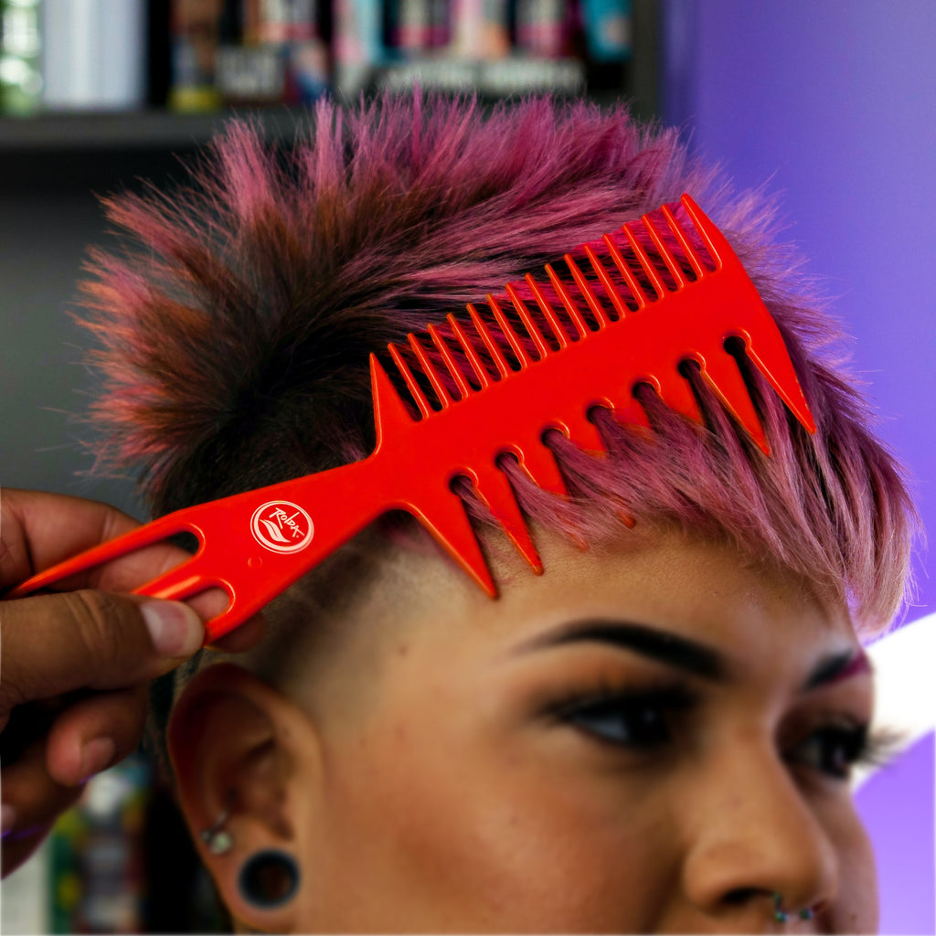Comic Fish Comb Rolda Multi-Styling Pick Fish Comb – Designer Barber Products