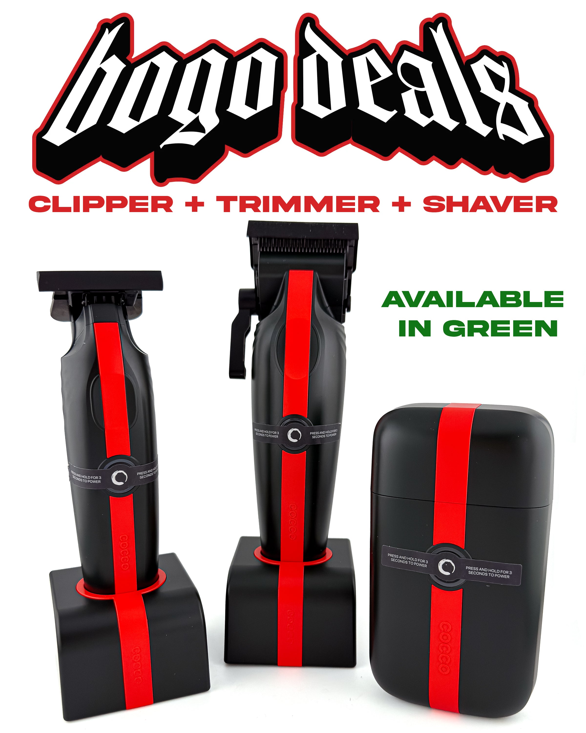 Cocco Lite Clipper + Trimmer Combo + Shaver