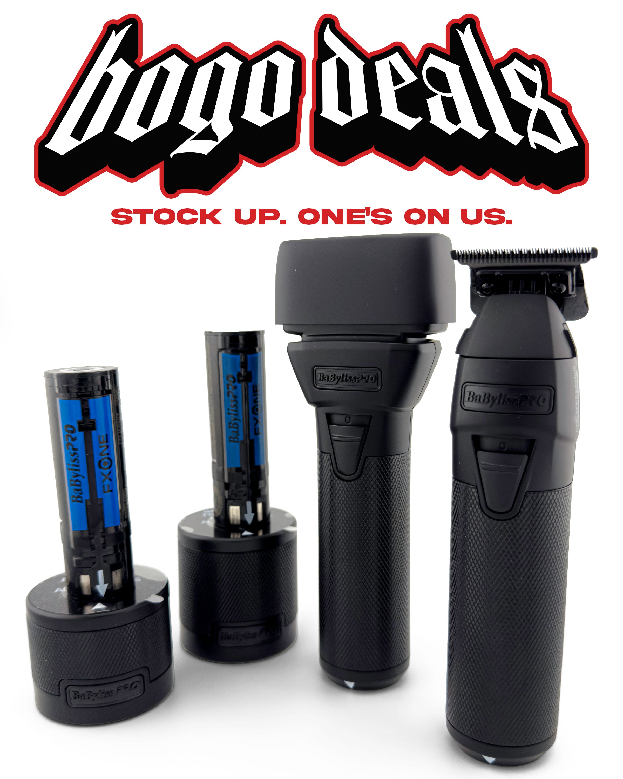 BOGO Deal - BlackFX FXOne Trimmer w/ Free FXOne Shaver