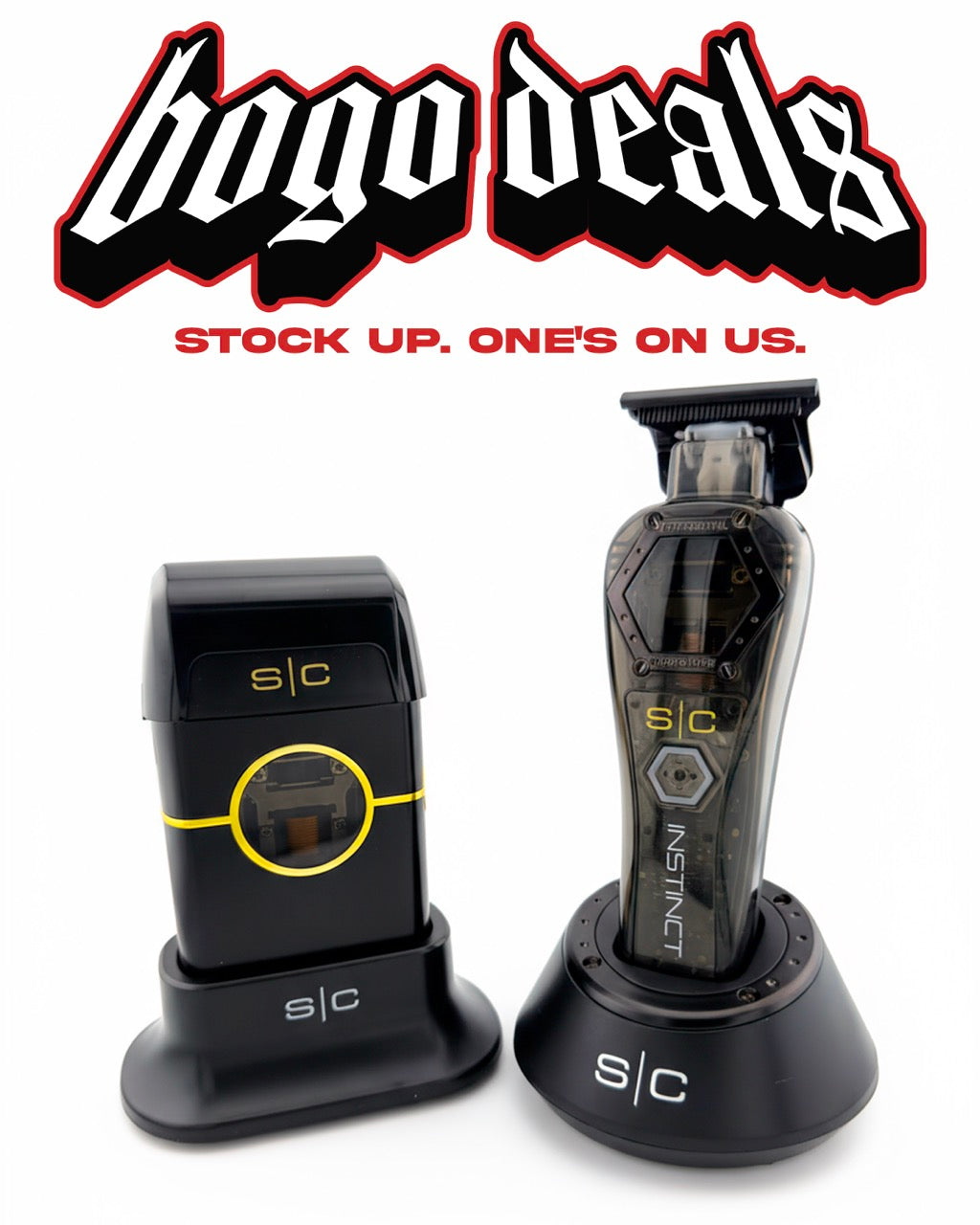 BOGO Deal - Metal Instinct Trimmer w/ Free Instinct Shaver