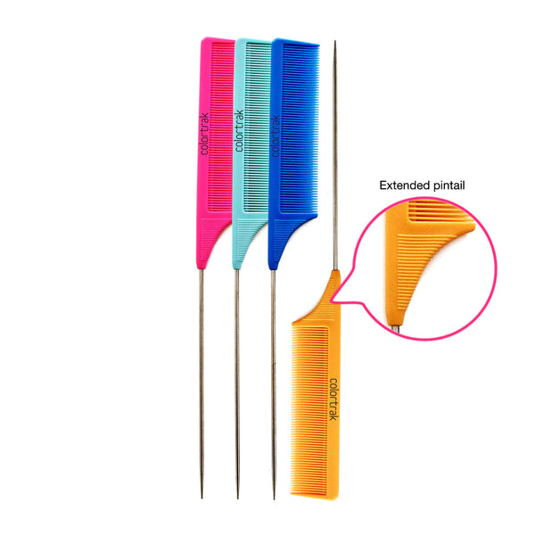 Color Trak Carbon Fiber Combs - 4 Pack