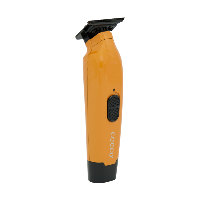 Cocco Hyper Veloce ORANGE Pro Cordless Trimmer w/ Digital Gap Ambassador Graphene Blade + Charging Stand (CHVPT)