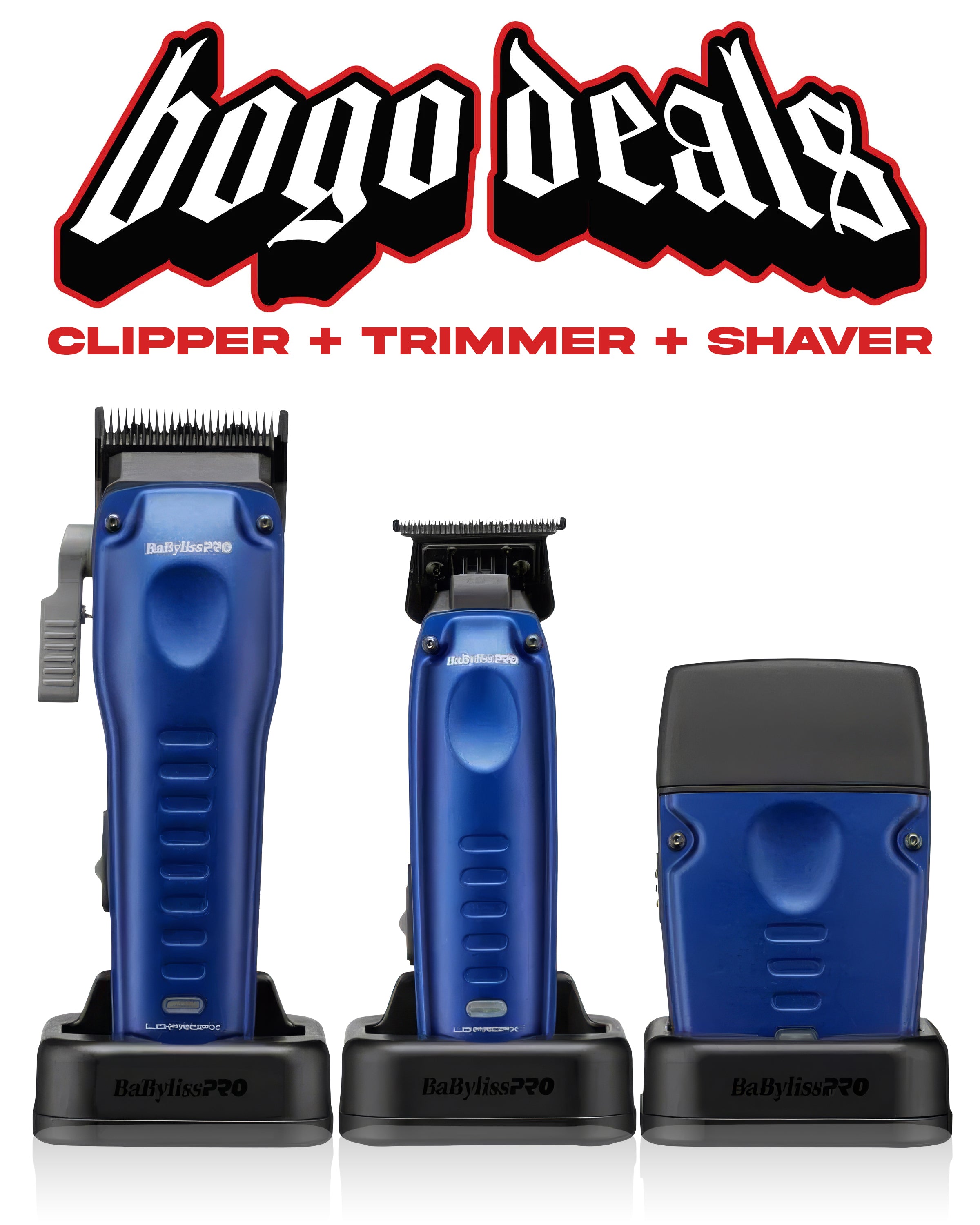 BaBylissPRO Compact Series Trimmer + Shaver + Free Clipper