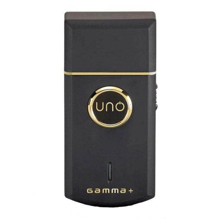 Gamma+ Uno Single Foil Shaver USB Rechargeable Travel Size Black