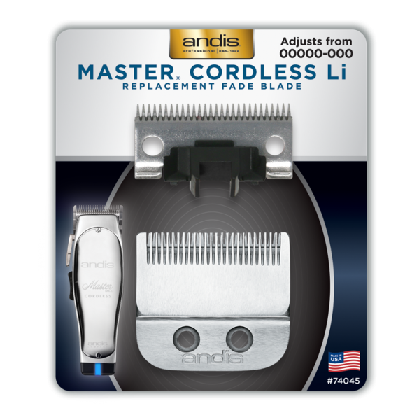 Andis Master Cordless Li Carbon Steel Replacement Fade Blade