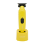 Cocco Hyper Veloce yellow Pro Cordless Trimmer w/ Digital Gap Ambassador Graphene Blade + Charging Stand (CHVPT)