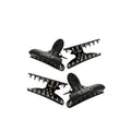 L3VEL3 Hair Claw Clips - 4 Pack