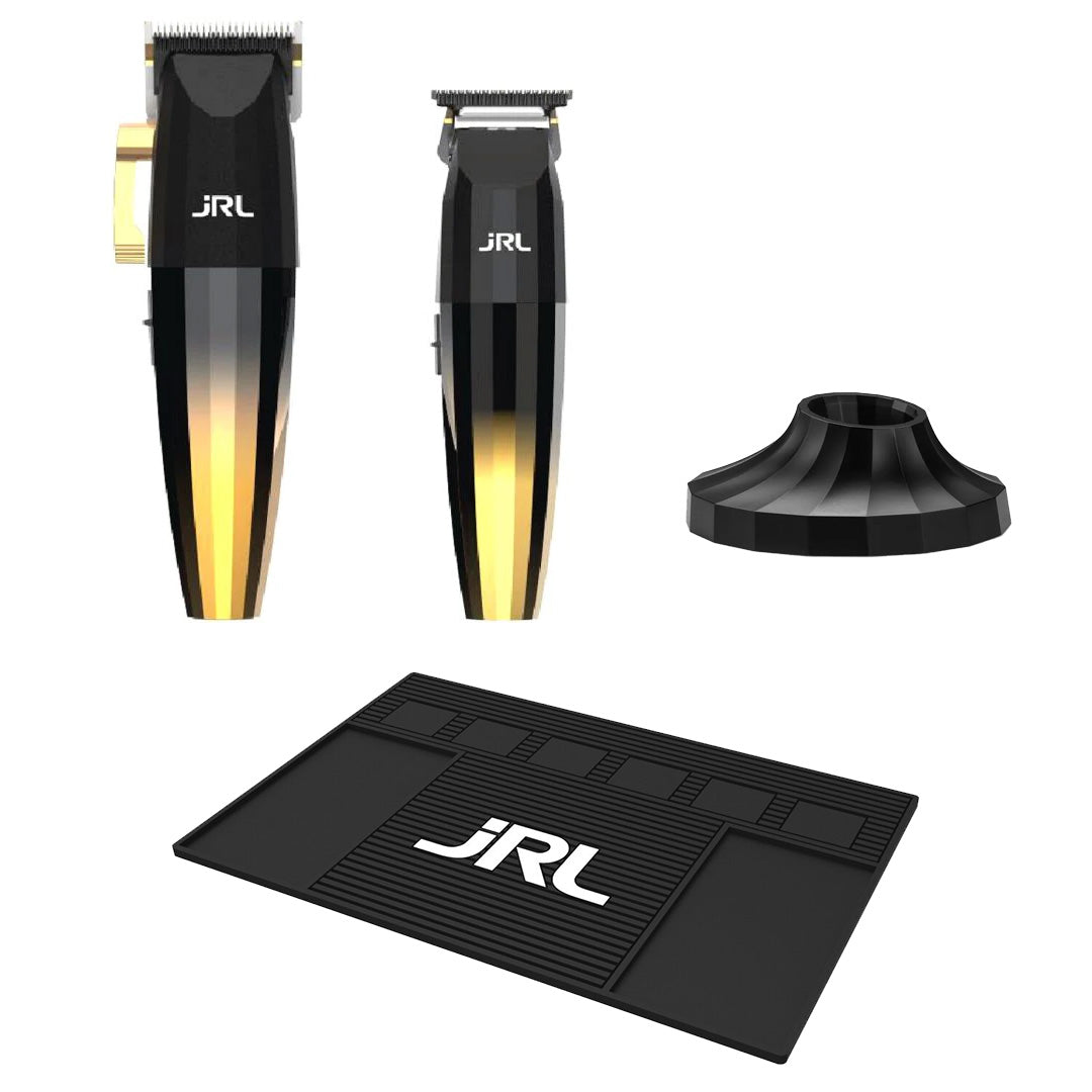 JRL Gold Clipper & Trimmer Combo w/ FREE Magnetic Mat