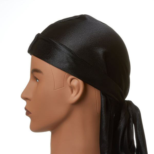 Red by Kiss Silky Satin Durag [Black #HD01]