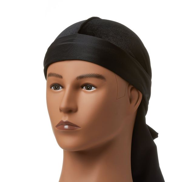 Red by Kiss Bow Wow X Power Wave Velvet Luxe Durag [Black #HD71]