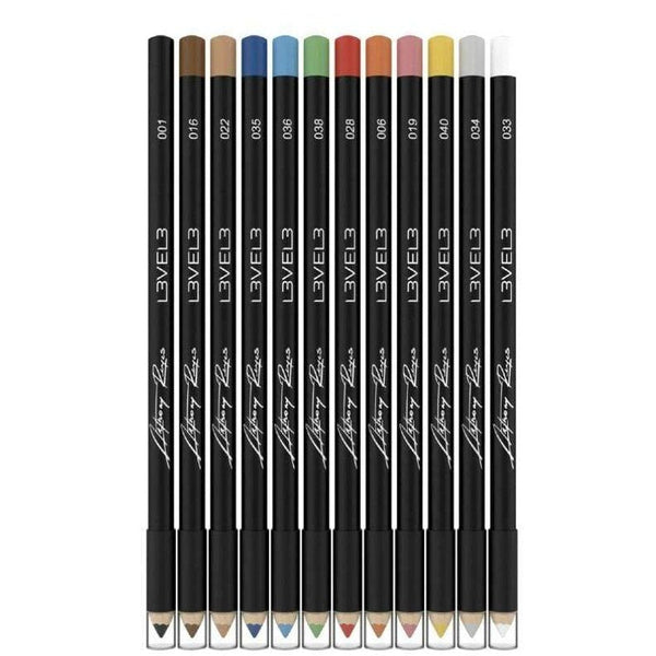 L3VEL3 Pencils Assorted Colors 12pc