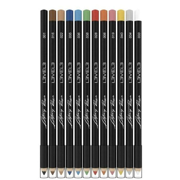 L3VEL3 Pencils Assorted Colors 12pc