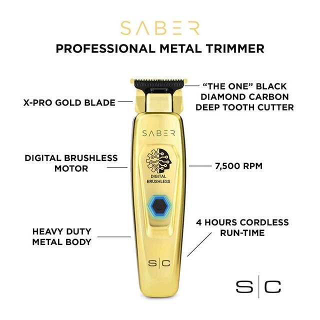 StyleCraft Saber Professional Full Metal Body Digital