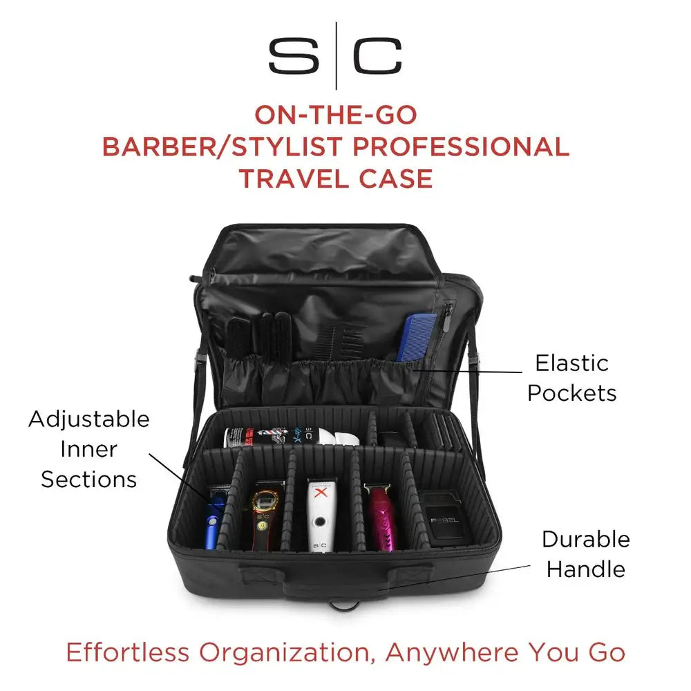 StyleCraft On The Go Barber/Stylist Mirror Travel Case Bag