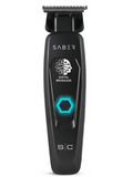 Saber Professional Full Metal Body Digital Brushless Motor Cordless Trimmer - Black