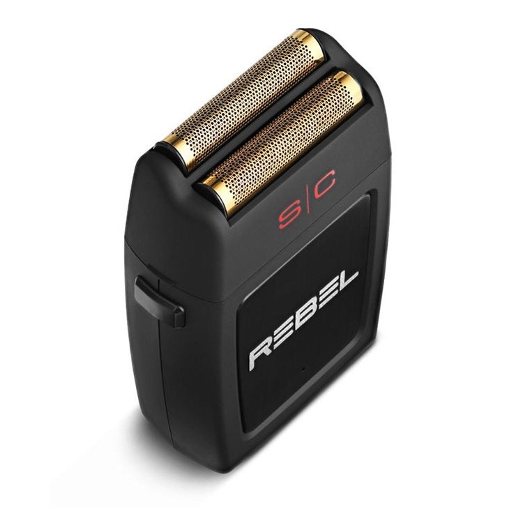 Stylecraft Rebel Electric Foil Shaver with Super Torque Motor, Gold Titanium Foil Head