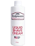 Scalpmaster Shaving Cream Scalpmaster Liquid Shave Cream 8 oz