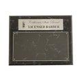 California State Board Licensed Barber Frame