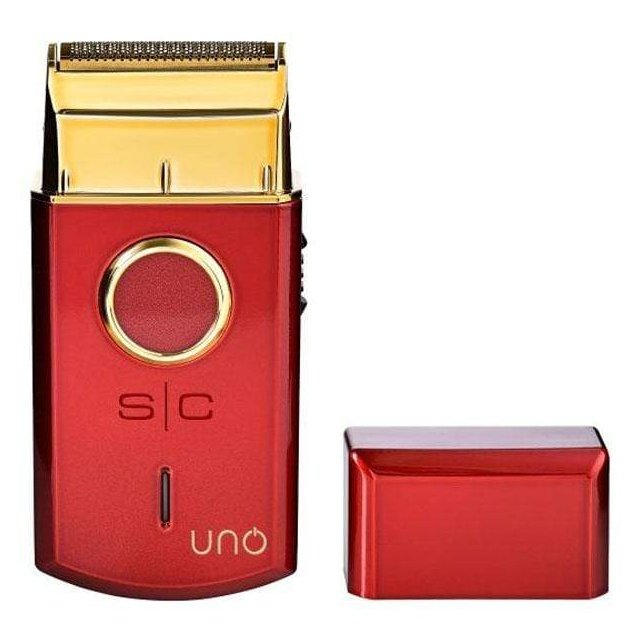 StyleCraft Uno Single Foil Shaver USB Rechargeable Travel Size Red